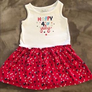 Girls Fourth of July Dress Size 4T